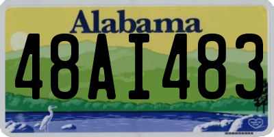 AL license plate 48AI483