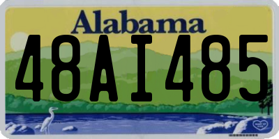 AL license plate 48AI485