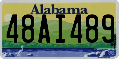 AL license plate 48AI489