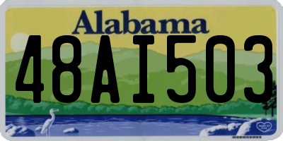AL license plate 48AI503