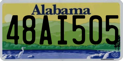AL license plate 48AI505