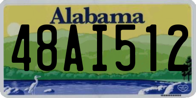 AL license plate 48AI512
