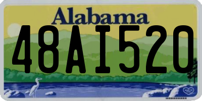 AL license plate 48AI520