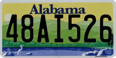 AL license plate 48AI526