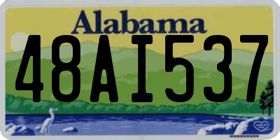 AL license plate 48AI537