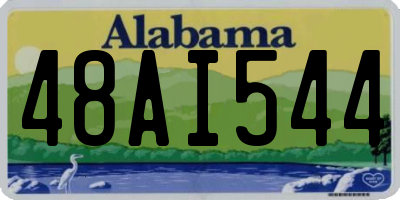 AL license plate 48AI544