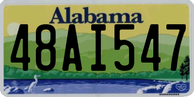 AL license plate 48AI547