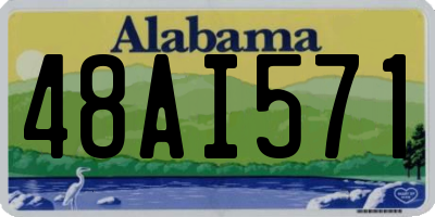 AL license plate 48AI571