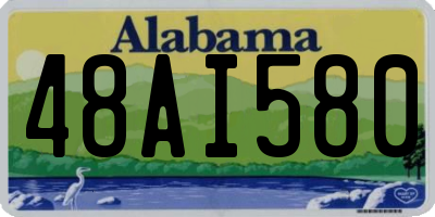 AL license plate 48AI580