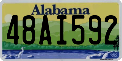 AL license plate 48AI592