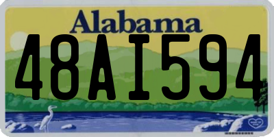 AL license plate 48AI594