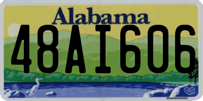 AL license plate 48AI606