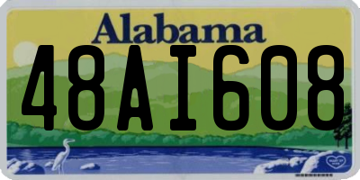 AL license plate 48AI608