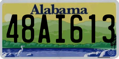 AL license plate 48AI613