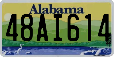 AL license plate 48AI614