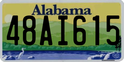 AL license plate 48AI615