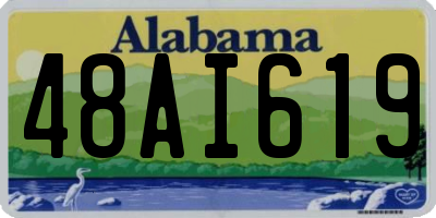 AL license plate 48AI619