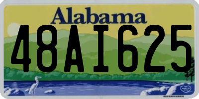 AL license plate 48AI625