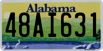 AL license plate 48AI631