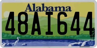 AL license plate 48AI644