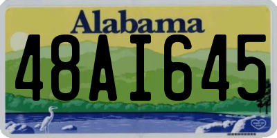 AL license plate 48AI645