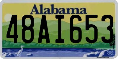 AL license plate 48AI653