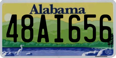 AL license plate 48AI656