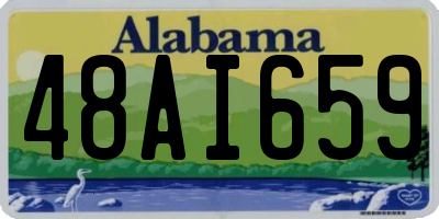 AL license plate 48AI659