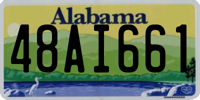 AL license plate 48AI661