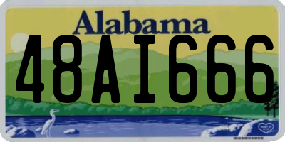 AL license plate 48AI666