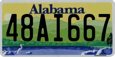 AL license plate 48AI667