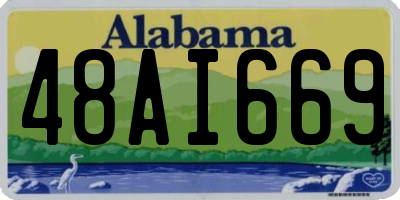 AL license plate 48AI669