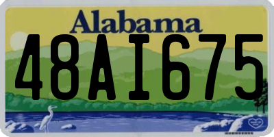 AL license plate 48AI675
