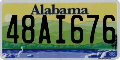 AL license plate 48AI676