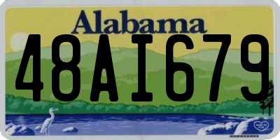 AL license plate 48AI679