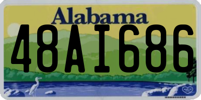 AL license plate 48AI686