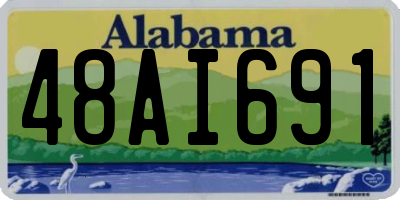 AL license plate 48AI691