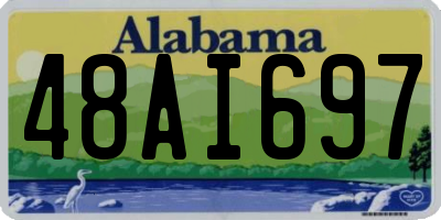 AL license plate 48AI697