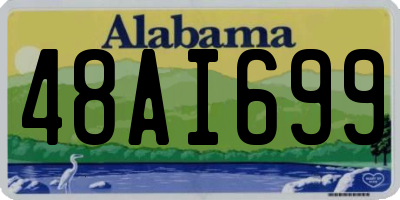 AL license plate 48AI699