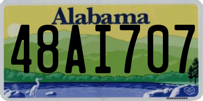 AL license plate 48AI707