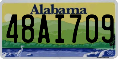 AL license plate 48AI709