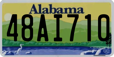 AL license plate 48AI710