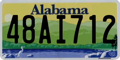 AL license plate 48AI712