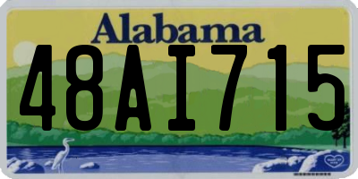 AL license plate 48AI715