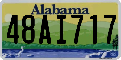 AL license plate 48AI717