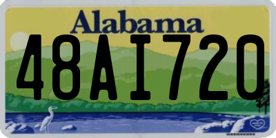 AL license plate 48AI720