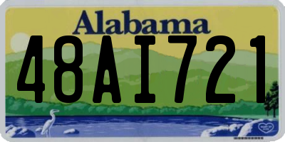 AL license plate 48AI721