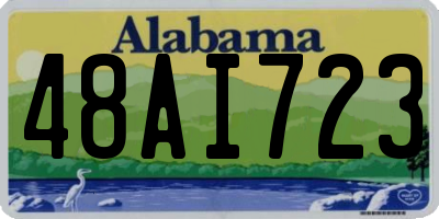 AL license plate 48AI723