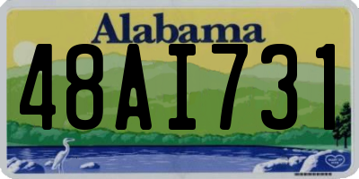 AL license plate 48AI731