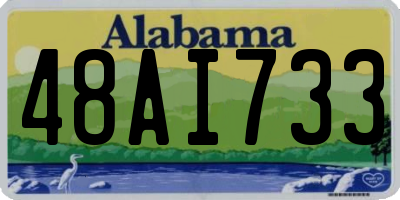 AL license plate 48AI733